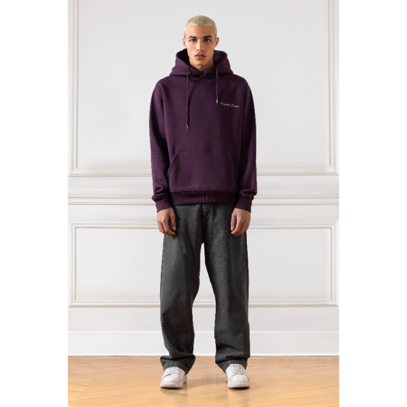 TRUEST ONES HOODIE (BURGUNDY)