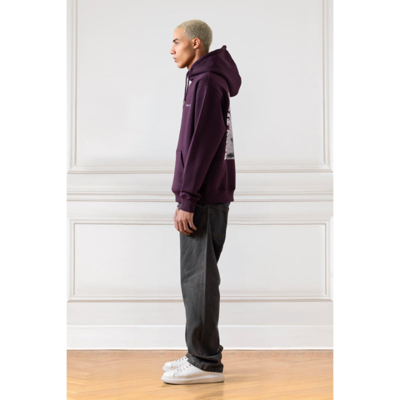 TRUEST ONES HOODIE (BURGUNDY)