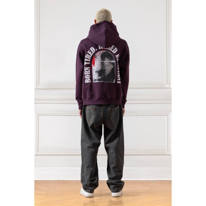 TRUEST ONES HOODIE (BURGUNDY)