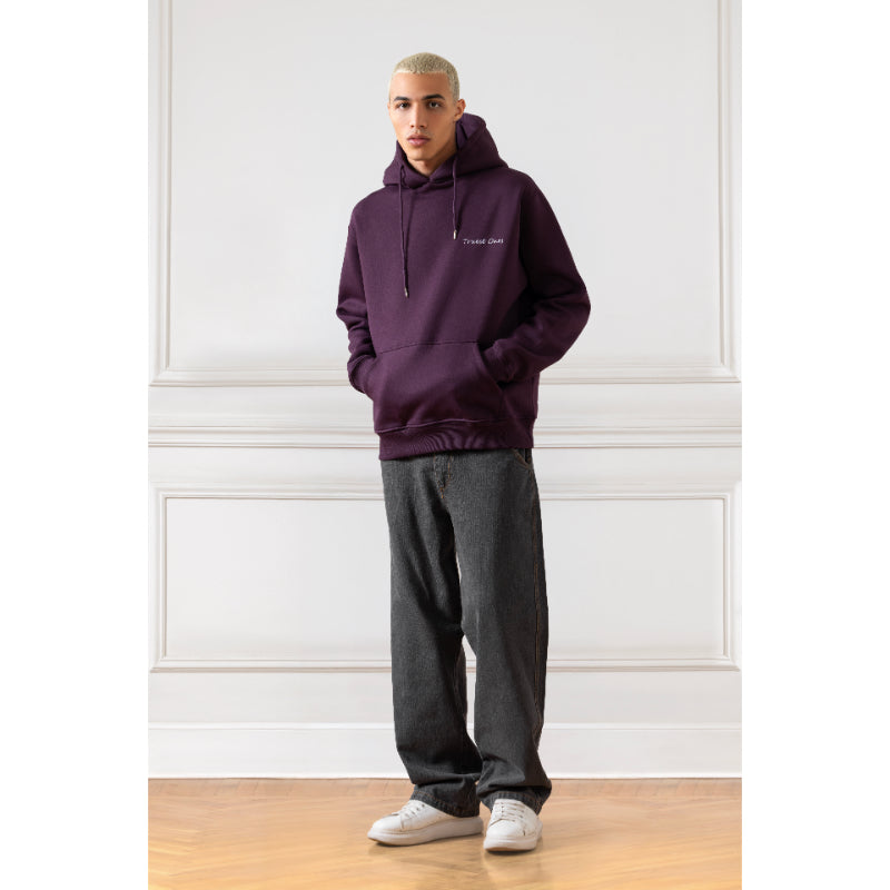 TRUEST ONES HOODIE (BURGUNDY)