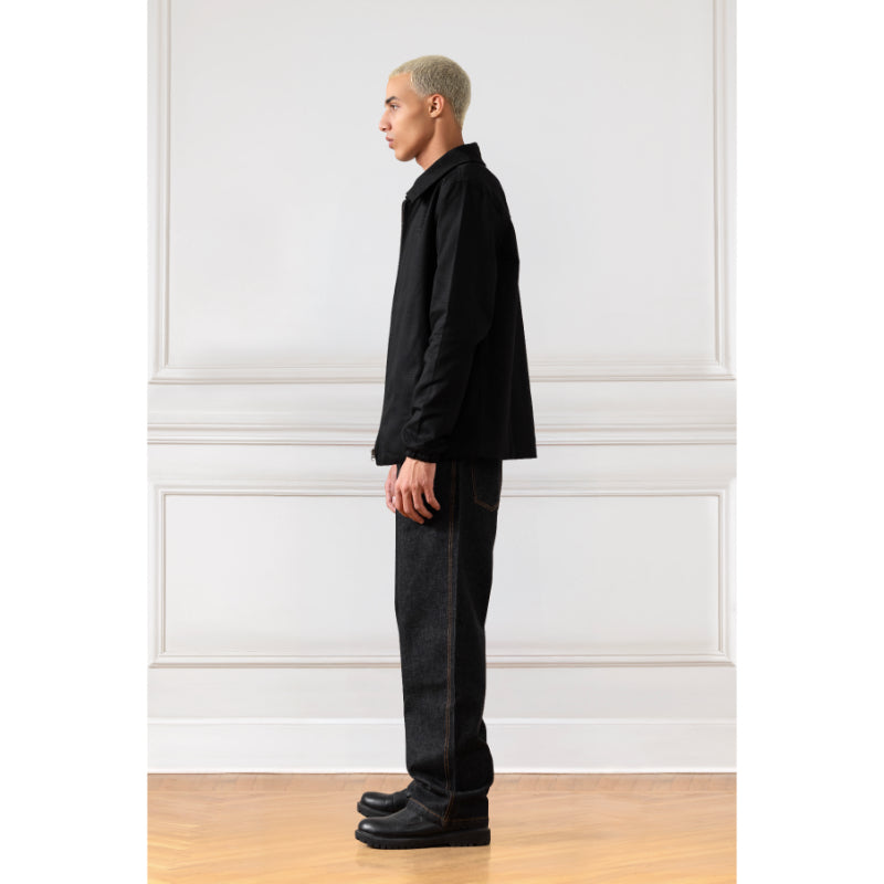 CAMPUS GABARDINE JACKET (BLACK)