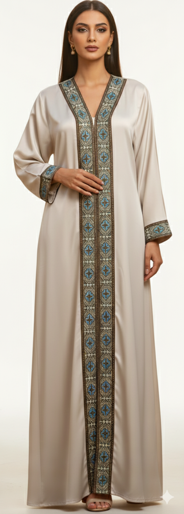 Beige Ramadan Kaftan