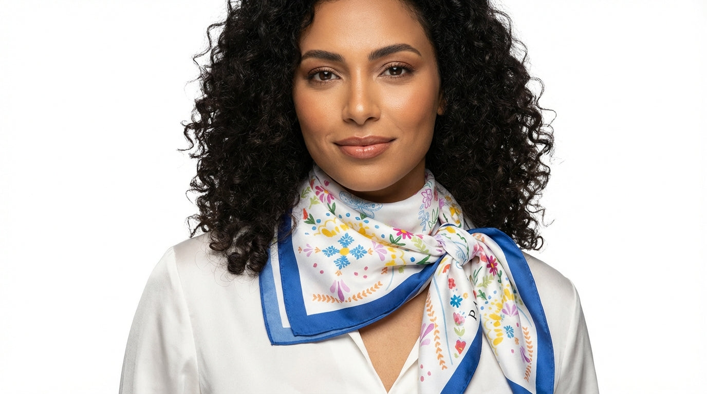 Butterfly House Silk Scarf