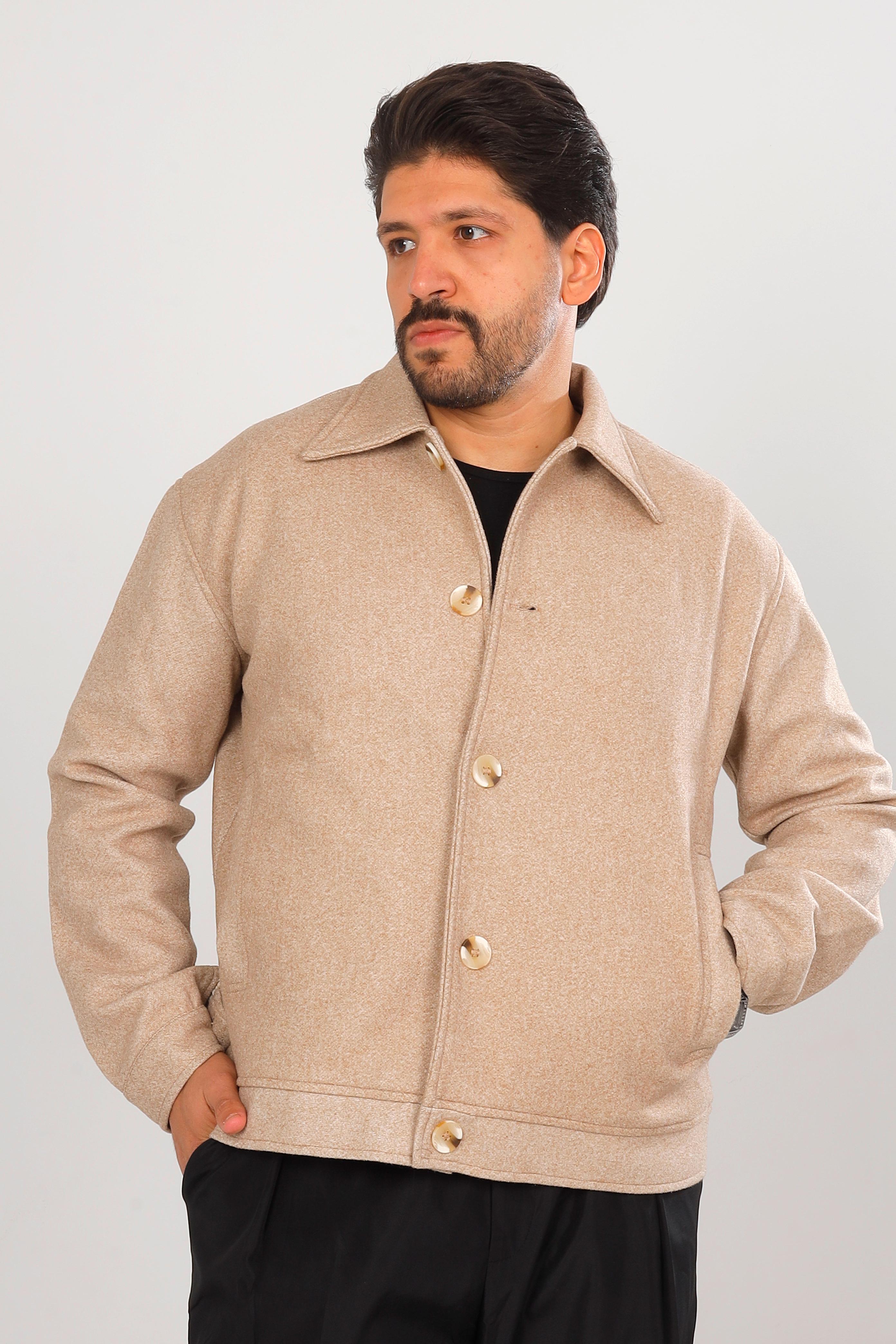 Aura Gabardine Jacket Beige